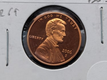 2006-S Proof Lincoln Memorial Cent
