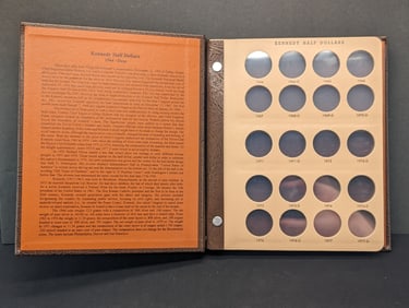 EMPTY Dansco Kennedy Half Dollar Album 1964-2017-D