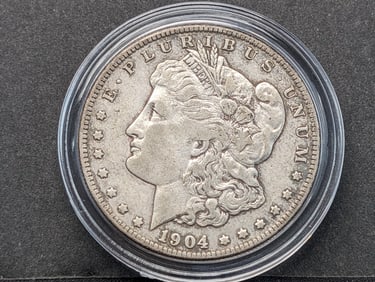 1904-S Morgan Dollar Key Date/VF