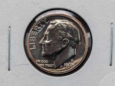 1968-S Proof Clad Roosevelt Dime