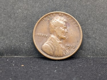 1922-D Lincoln Wheat Cent- Semi-Key Date