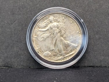 1937 Walking Liberty Half XF+