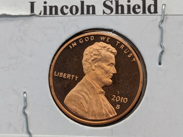 2010-S Proof Lincoln Shield Cent