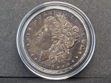1886-O Morgan Better Date/XF