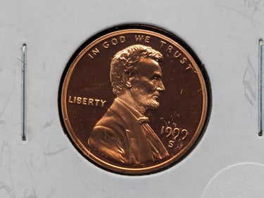 1999-S Proof Lincoln Memorial Cent