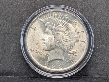 1923 Peace Dollar Uncirculated
