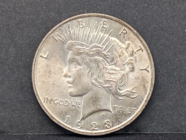 1923 Silver Peace Dollar