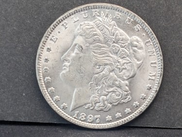 Replica 1897 S Morgan Dollar