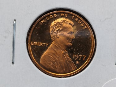 1977-S Proof Lincoln Memorial Cent