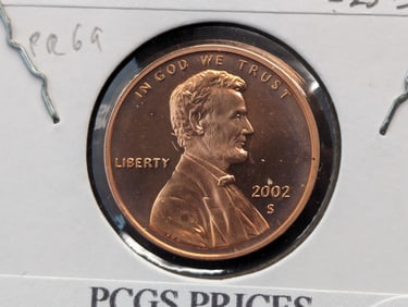 2002-S Proof Lincoln Memorial Cent