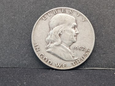 1952 D Franklin Half Dollar