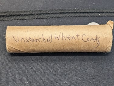 Roll Unsearched Commercial Roll Wheat Cents