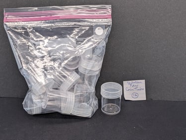 (12) New Half Dollar Coin Tubes