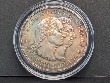 1900 Lafayette Dollar Brilliant Uncirculated/Beautiful Toning