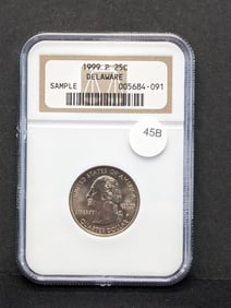 1999-P Delaware State Quarter NGC Sample
