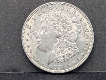 1921 Morgan Silver Dollar