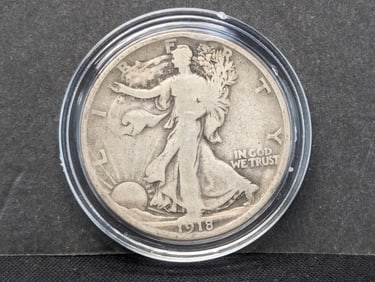 1918-D Walking Liberty Half Better Date