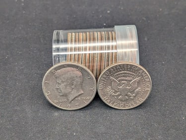 Roll 1971-D Kennedy Half Dollars