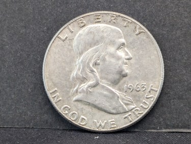 1963 D Franklin Half Dollar