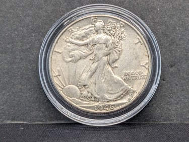 1946-D Walking Liberty Half XF