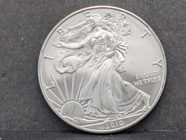 2010 GEM Silver Eagle