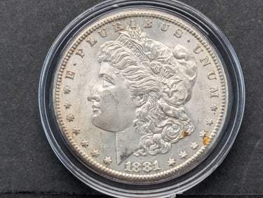 1881-S Morgan Brilliant Uncirculated