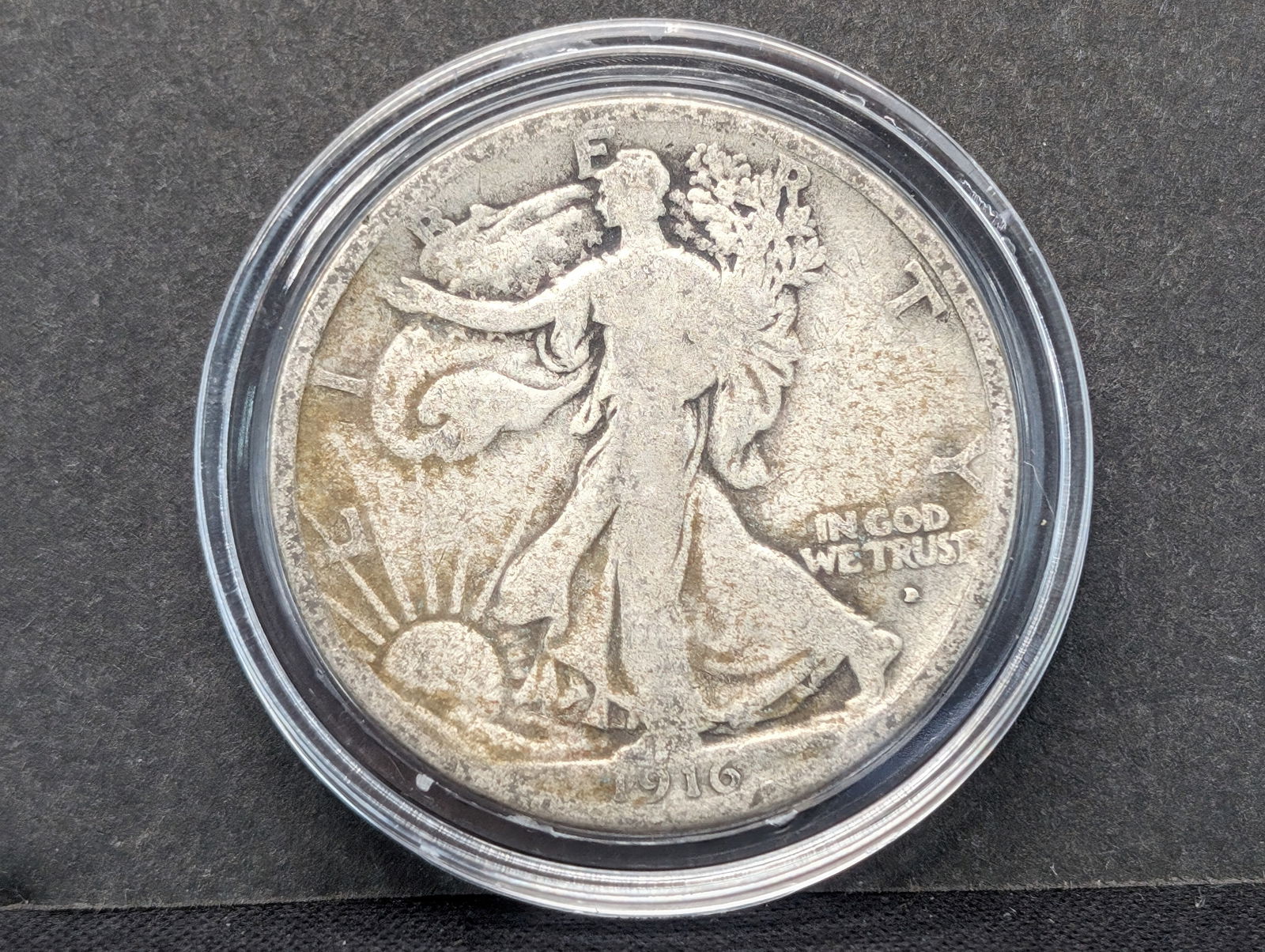 1916-D Walking Liberty Half Key Date (1 of 2)