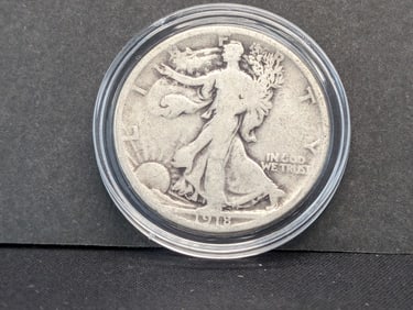 1918-D Walking Liberty Half Better Date