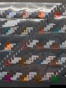 Sheet of Early U.S. Stamps- Mint