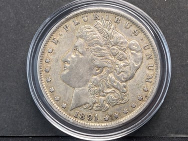 1891-O Morgan Better Date/AU