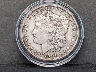 1901-S Morgan Dollar Better Date/VF
