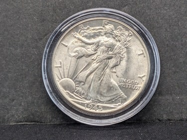 1945 Walking Liberty Half MS+++