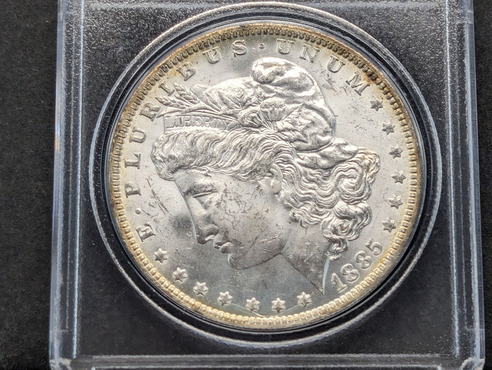 1885-O Morgan Dollar Brilliant Uncirculated (1 of 2)