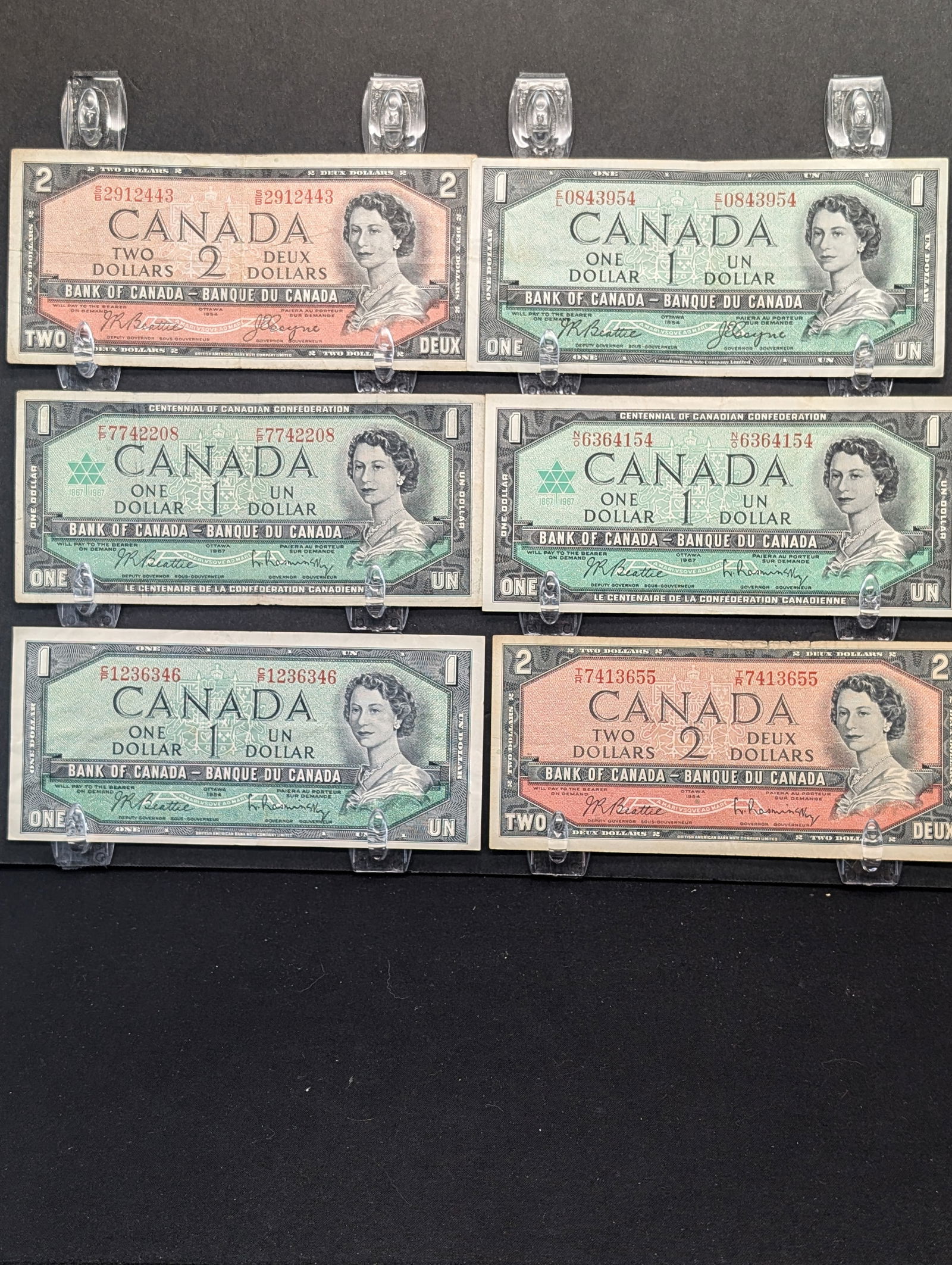 $8 Face Value, Older Canada Currency.  Circ. (1 of 6)