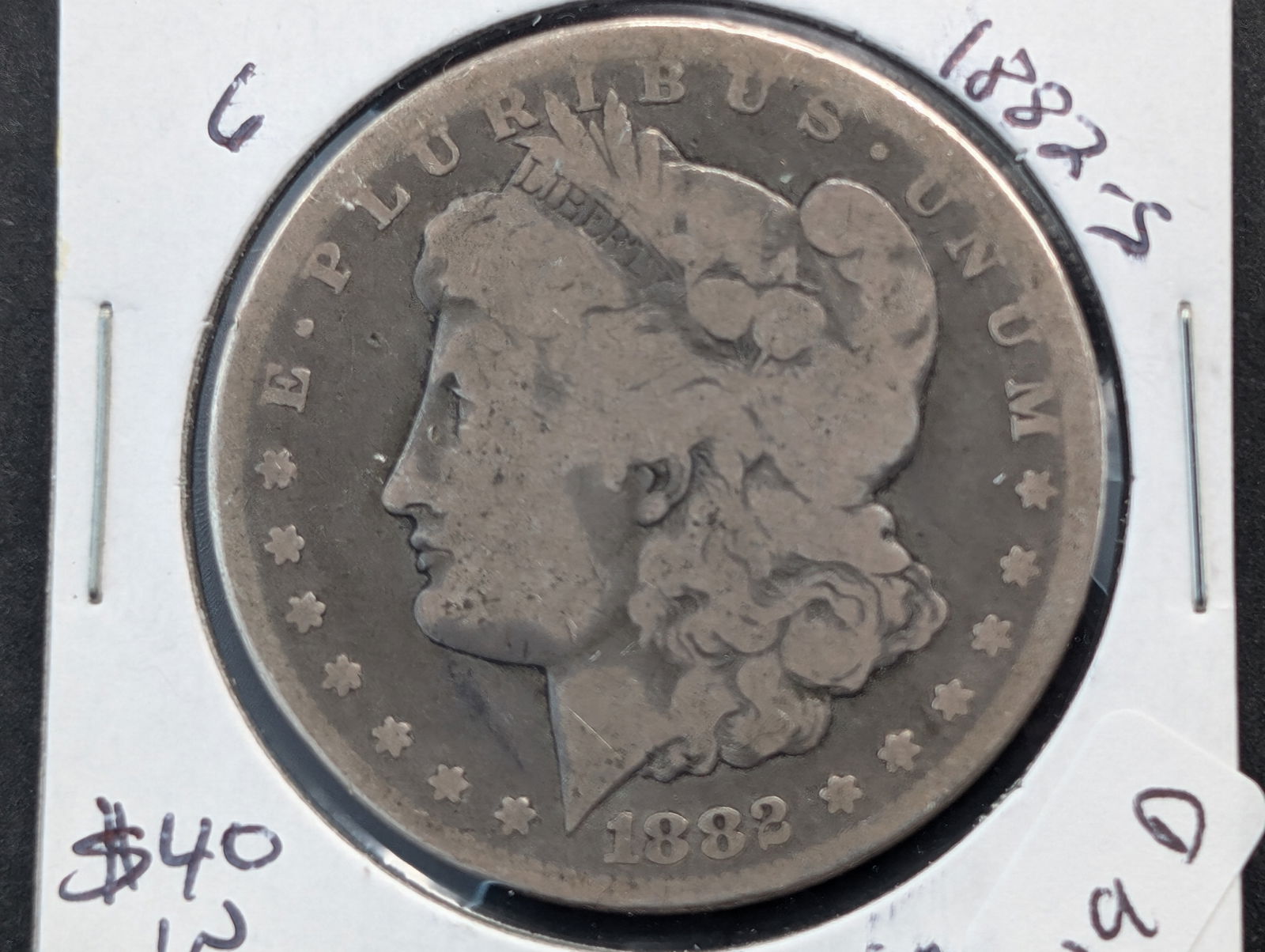1882-S Silver Morgan Dollar - Better Early Date - Nice Starter (1 of 3)