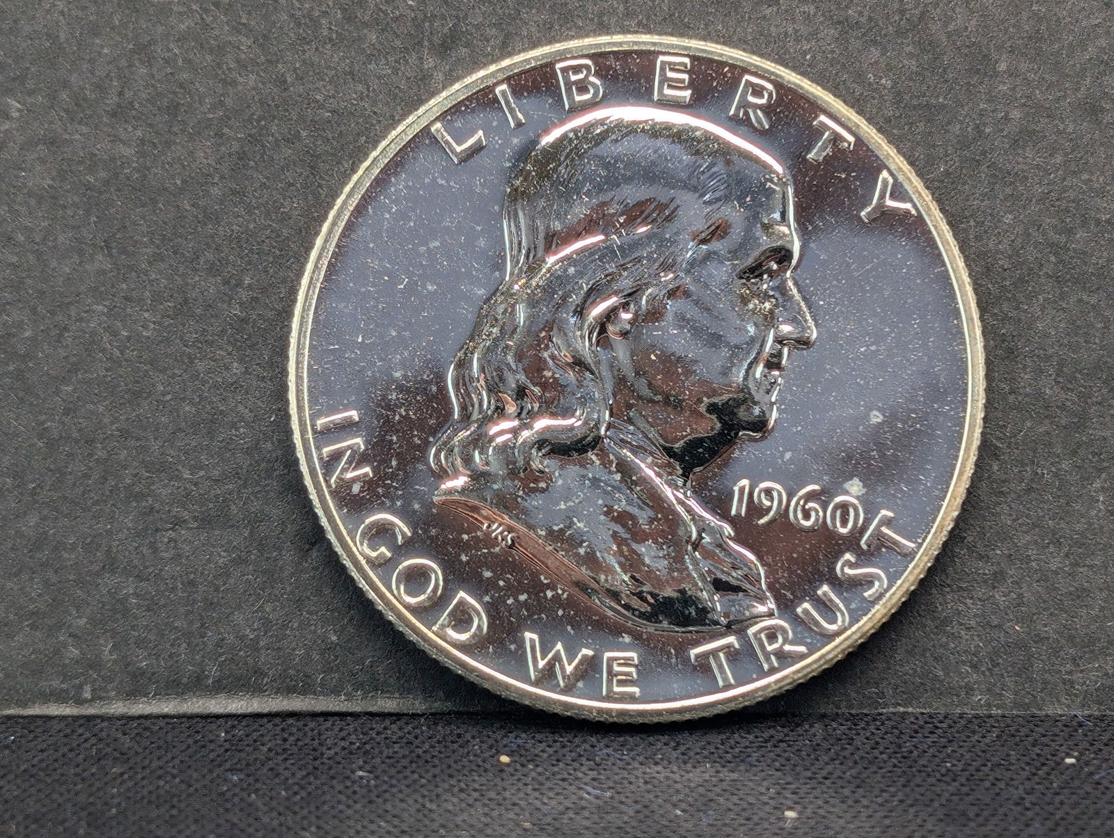 1960 GEM BU Franklin 50c. 90% Silver (1 of 2)