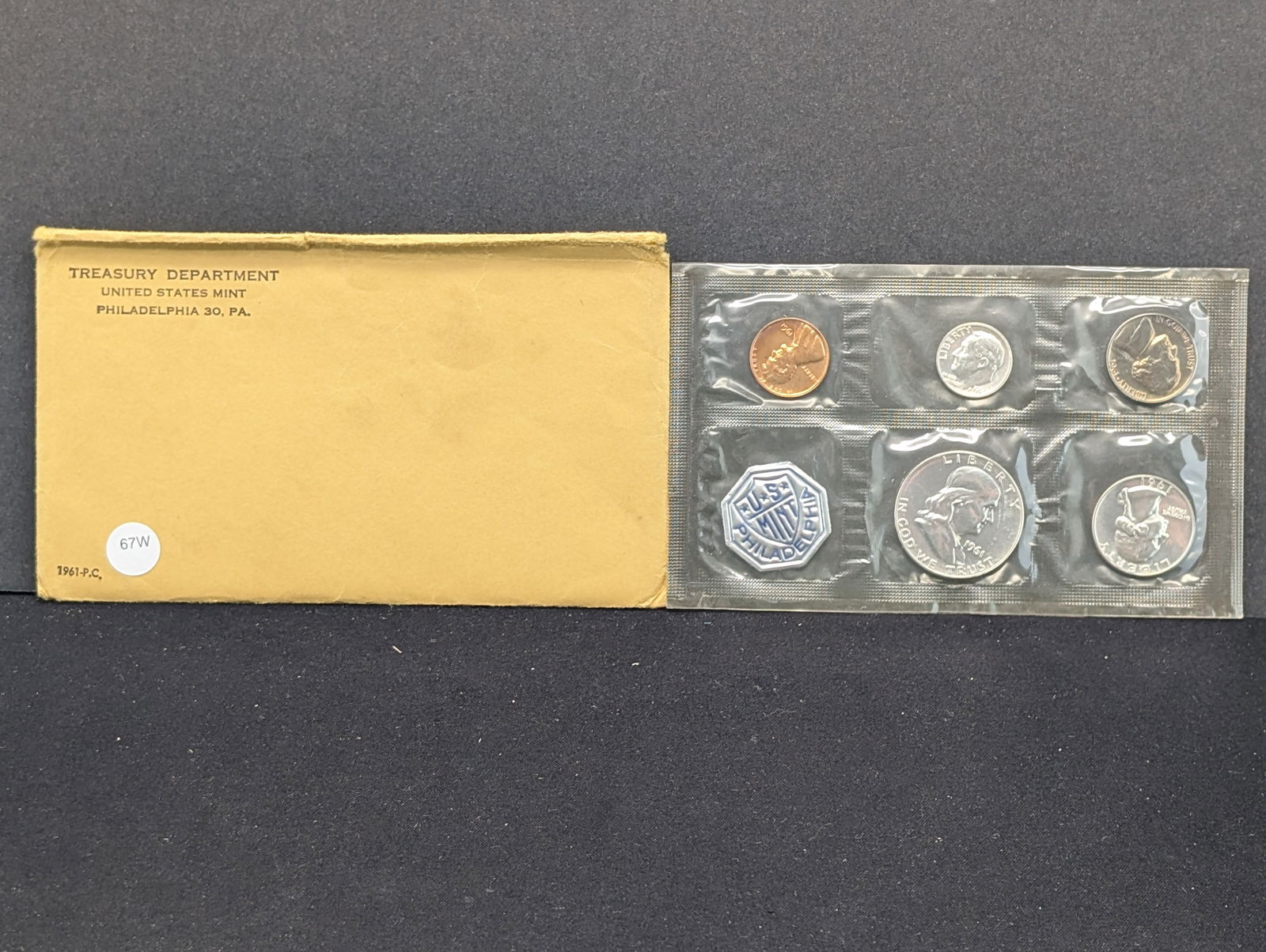 1961-P U.S. Mint Silver Proof Set (1 of 3)