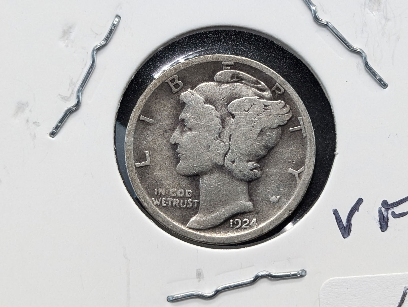 1924-D Mercury Dime (1 of 3)