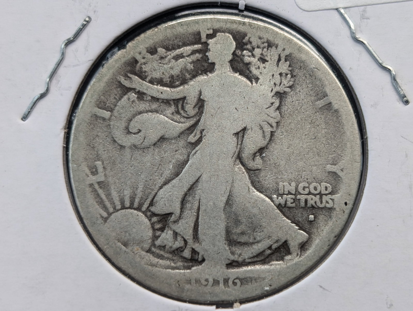 1916-S Walking Liberty Half Dollar KEY COIN: 1916-S Walking Liberty Half Dollar KEY COIN
