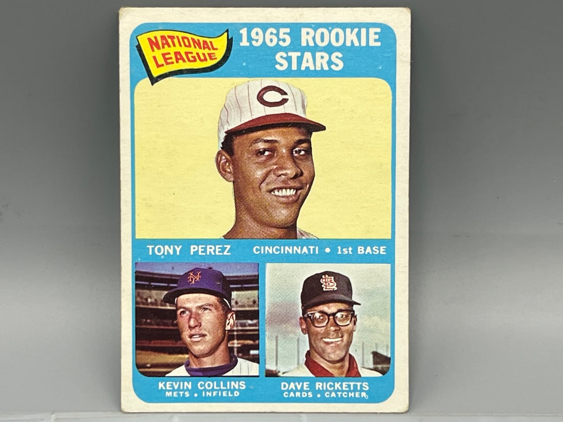 1965 TOPPS #581 TONY PEREZ (HOF) ROOKIE (NL ROOKIES) (1 of 2)