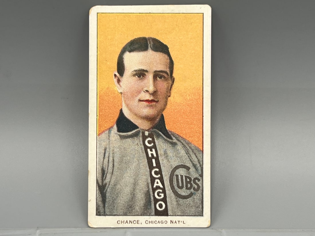 1909 T206  FRANK CHANCE / YELLOW PORTRAIT (HOF) - SWEET CAPORAL (1 of 3)