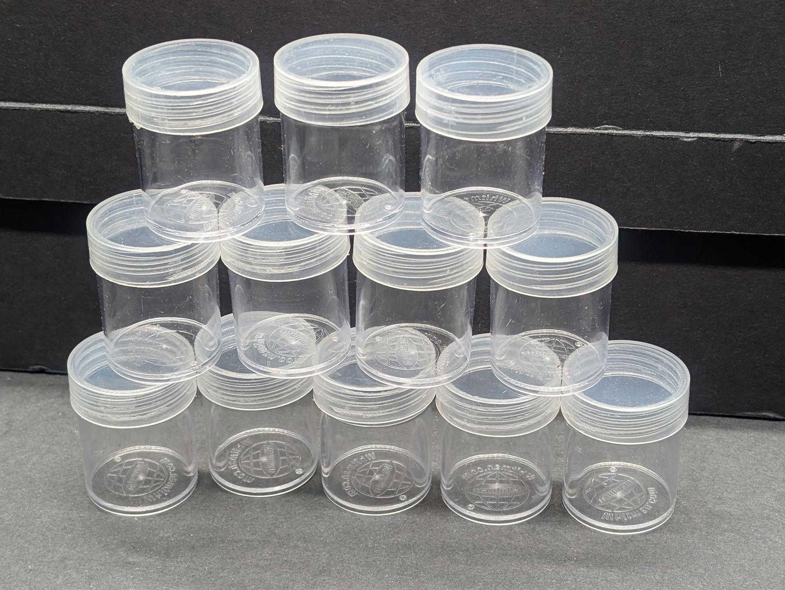 (12) New Half Dollar Coin Tubes (1 of 1)