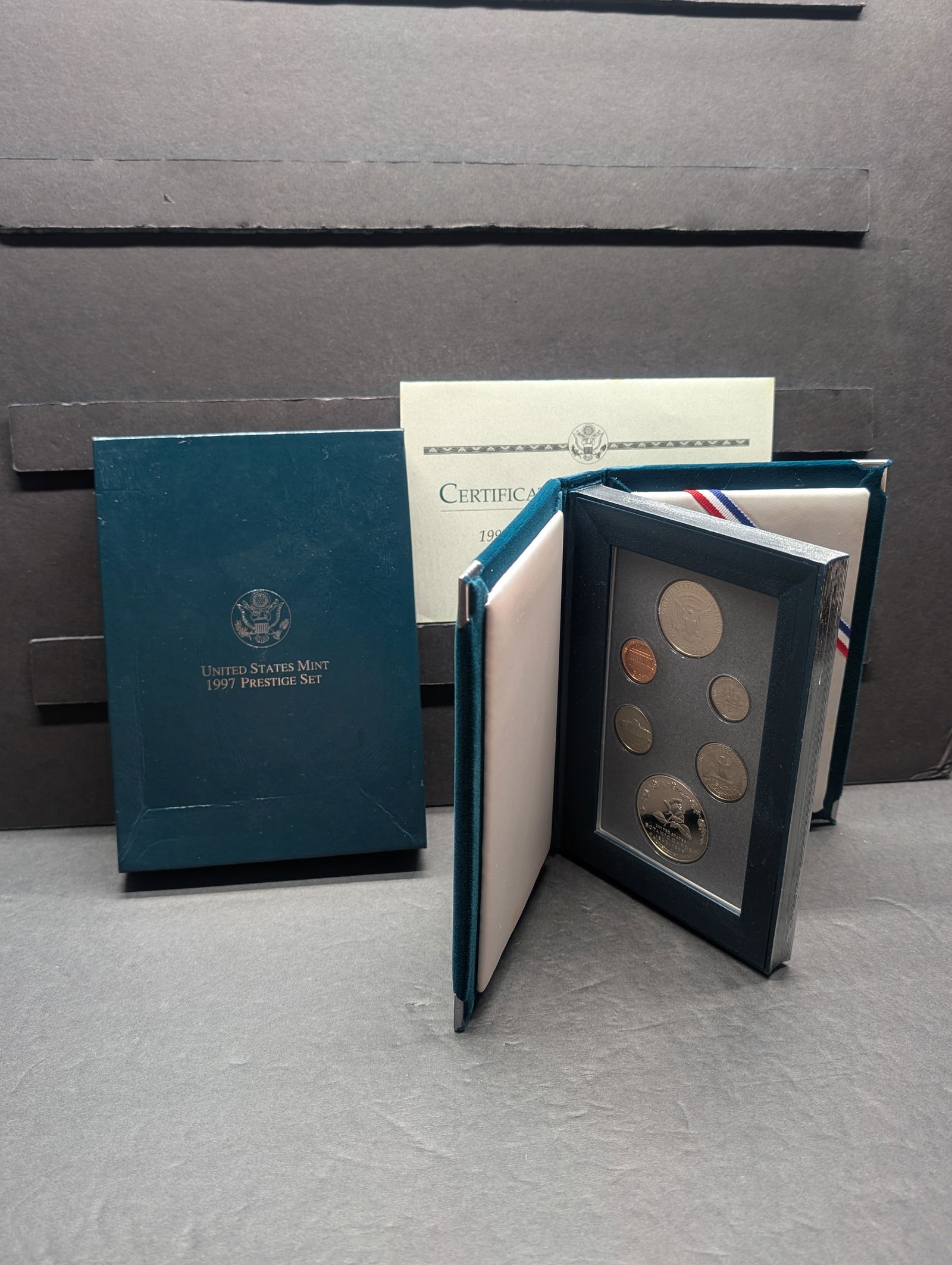 1997-S U.S. Mint Prestige Proof Set - Botanic Garden in OGP w/ COA (1 of 5)