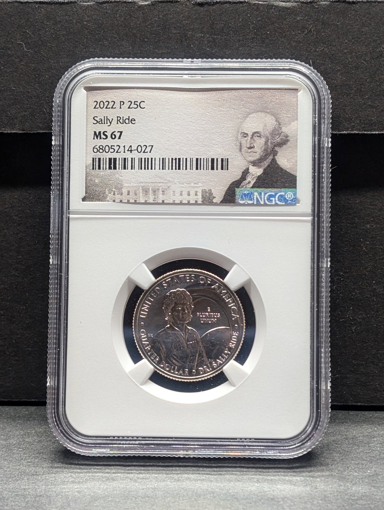 2022-P Sally Ride Quarter - NGC MS67: 2022-P Sally Ride Quarter - NGC MS67