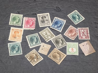 17 Luxemburg Stamps From 1926-1928