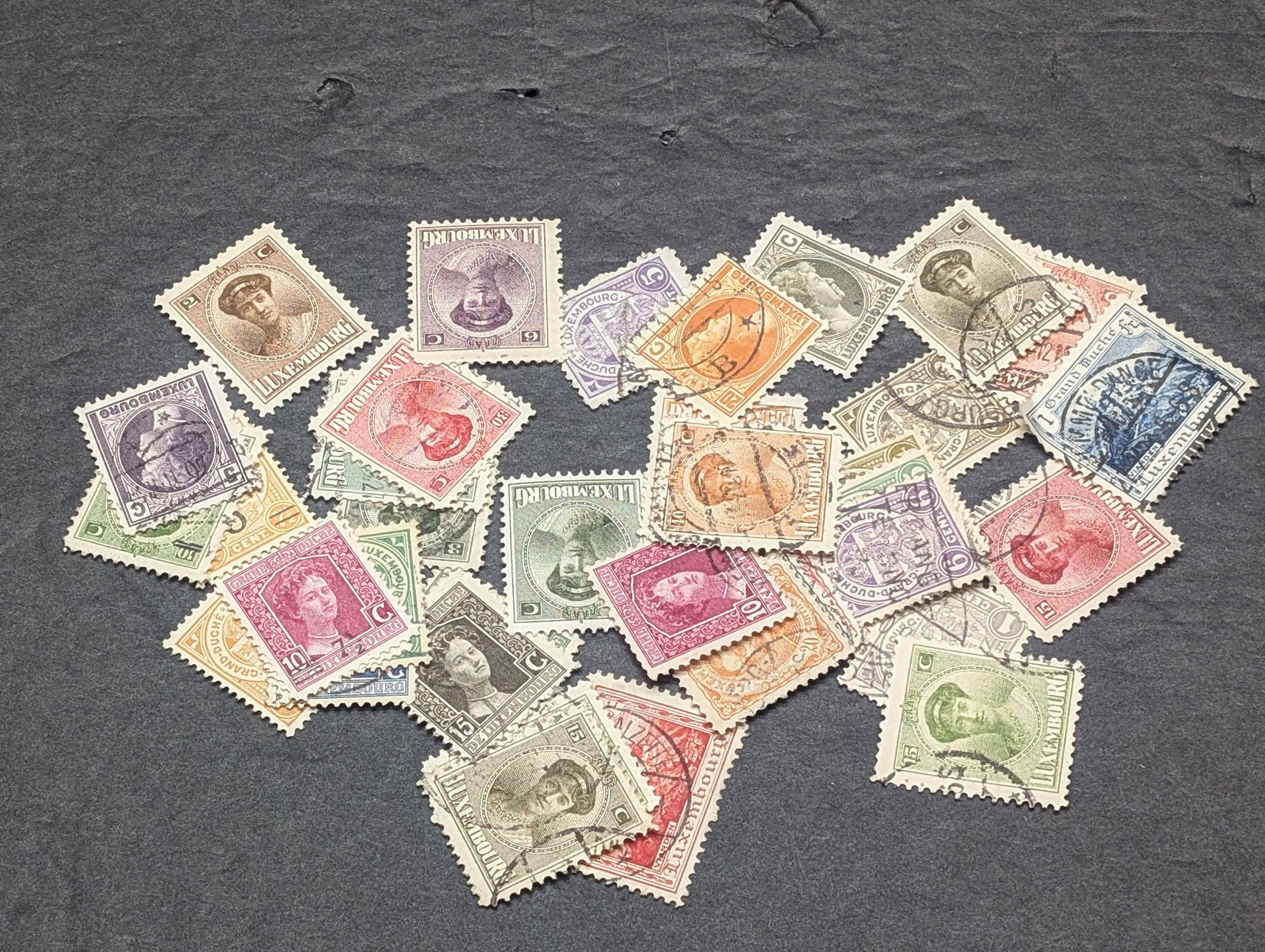 40 Luxemburg Stamps From 1882-1926 (1 of 3)