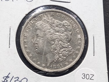1891-O Morgan Dollar