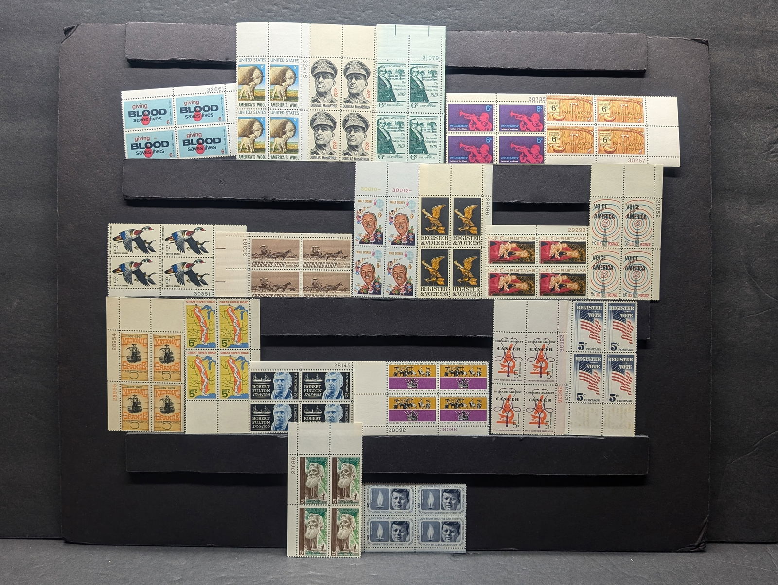 20 Plate Block Stamps- Mint, Never Hinged (1 of 5)