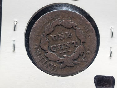 1828 Matron Head Large Cent - 196 Years Old - Nice Starter