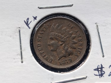 1879 Indian Head Penny - Full Liberty - Better 1870's Date